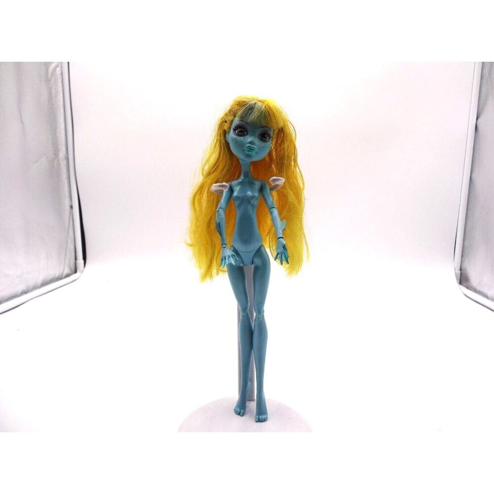 Monster High‎ Laguna Blue 10" Doll 2008 Mattel Blue with Golden Hair